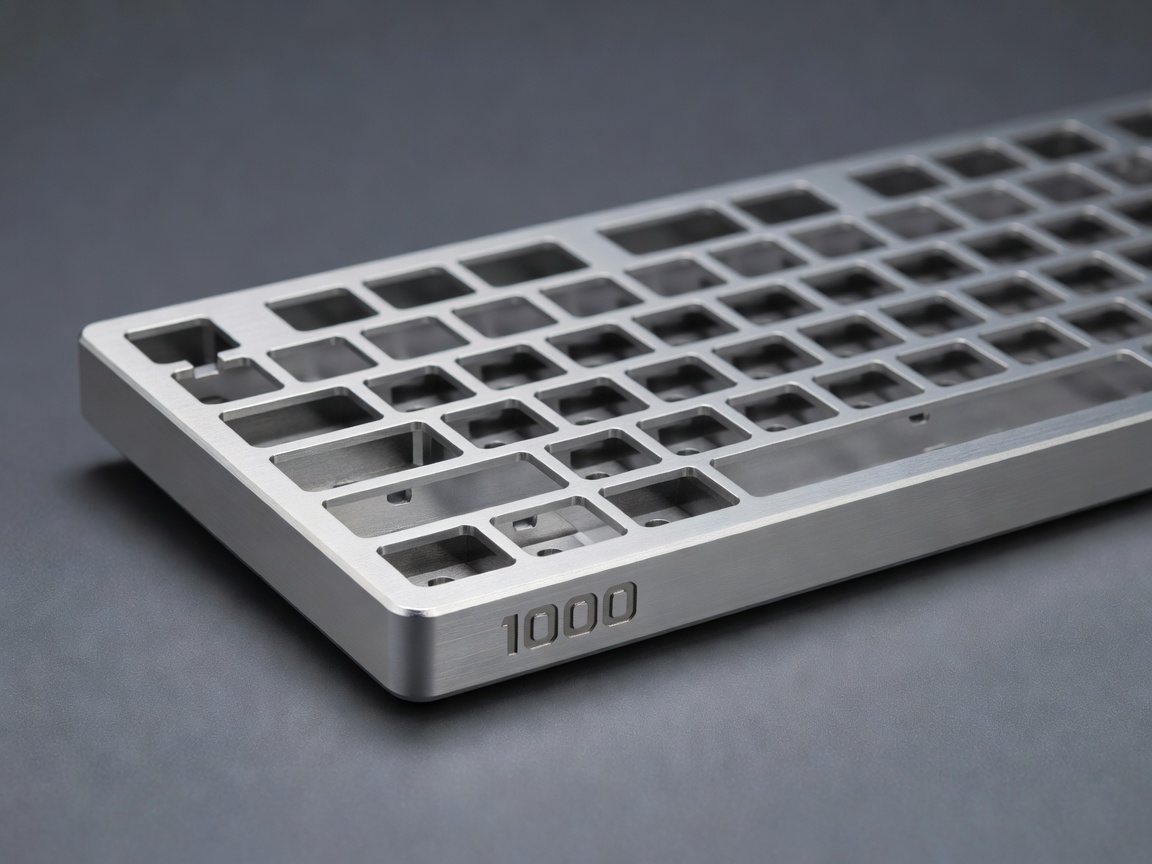 Aluminum keyboard case frame
